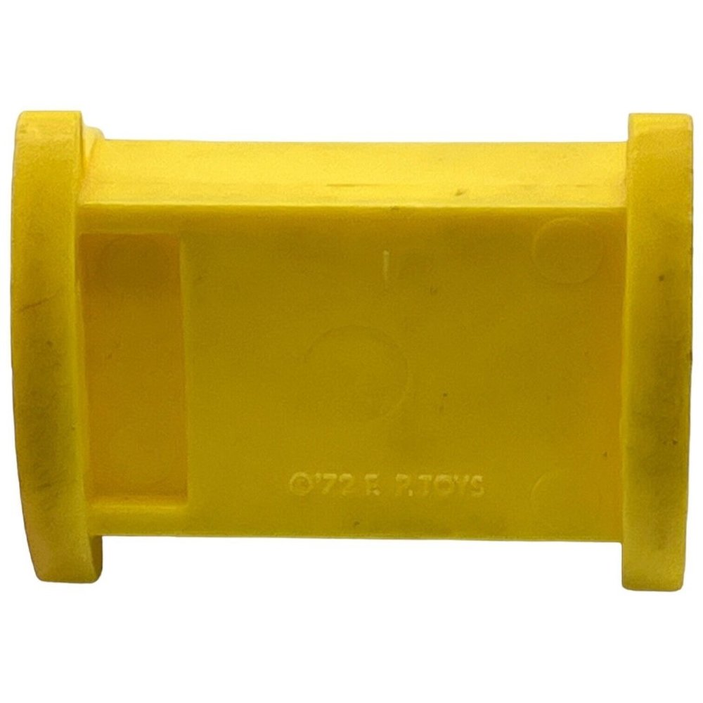 VTG Fisher Price Little People NURSERY CHANGING TABLE CRADLE Yellow 2 Pcs 1972 - Picture 7 of 7